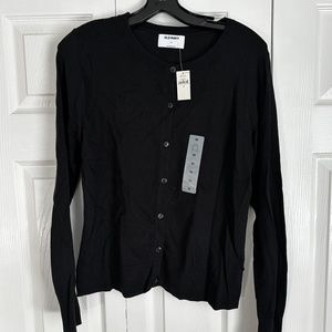 Old Navy Black Cardigan - Medium